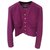 Chanel Jackets Purple Wool  ref.153391