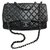 Timeless Chanel Jumbo Black Leather  ref.153399