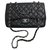 Timeless Chanel Jumbo Black Leather  ref.153427