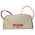 Moschino Jeans shoulder bag White Leather  ref.153434