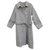 Burberry vintage coat in Irish tweed 44 Grey  ref.153453