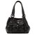 Burberry Black Patent Leather Studded Dawstring Shoulder Bag  ref.153549