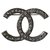 Chanel Brooch CC Silvery Metal  ref.157519