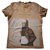 T-shirt Balenciaga Coton Marron  ref.153594