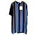 Diane Von Furstenberg Seidenkleid Schwarz Hellblau