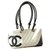 Chanel Cambon Shoulder Bag White Leather  ref.153814