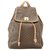 Céline Macadam Backpack Brown Leather  ref.153864