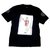 Fendi T-Shirt Joker Schwarz Baumwolle  ref.153881