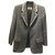 Hermès Skirt suit Grey Wool  ref.153883