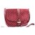 Céline shoulder bag Red Suede  ref.153896