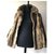 Autre Marque Abrigo de piel real echter pelz Beige Marrón claro - vista 10