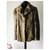 Autre Marque Abrigo de piel real echter pelz Beige Marrón claro - vista 3