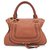 Chloé Chloe Brown Leather Marcie Handbag Pony-style calfskin  ref.153948