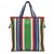 Balenciaga Shopper Bazar Vert en Peau d'Agneau S Cuir Multicolore  ref.154001