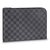 Louis Vuitton pochette Jour PM Grey Leather  ref.154076