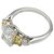 inconnue Anillo de platino y oro amarillo diamante diamante brillante, 2 quilate.  ref.154085