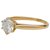inconnue Solitaire in yellow gold, diamond 0,96 carat.  ref.154088