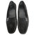 soft loafers Gucci size 36,5 Black Deerskin  ref.154167