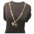 Chanel Halsketten Golden Metall  ref.154209