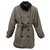 Yves Saint Laurent vintage 80s /90S Brown Khaki Wool Fur  ref.154337