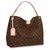 Graceful Louis Vuitton Brown Leather  ref.154345
