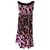 Givenchy Schönes trägerloses Kleid, mit markierter Größe, umgeben von. smocking, Innen komplett mit einem Satinmuster ausgekleidet Mehrfarben Baumwolle  ref.154472