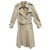 Vintage Burberry Damen Trenchcoat 40 Beige Baumwolle Polyester  ref.154476
