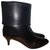 Louis Vuitton Ankle Boots Black Leather  ref.154512