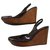 Chloé shoes Dark brown Patent leather  ref.154575