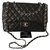 Timeless Chanel Classic Jumbo Black Leather  ref.154703