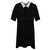 The Kooples Petite robe noire dentelle Polyester  ref.154889