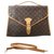 Louis Vuitton Beverly Braun Leinwand  ref.154922