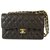 CHANEL Black Caviar Leather Timeless Classic lined Flap Small Bag Gold hrdwr  ref.154954