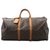 Louis Vuitton Keepall 55 Brown Cloth  ref.155140