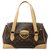 Louis Vuitton Beverly GM37 Brown Cloth  ref.155142