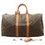 Louis Vuitton Keepall 45 Brown Cloth  ref.155169