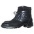 Chanel Ankle Boots Black Leather  ref.155240