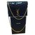 Yves Saint Laurent Borse Nero D'oro Pelle verniciata  ref.155245