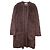 Sonia Rykiel suéter de abrigo de mohair de chocolate dulce