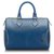 Louis Vuitton Blue Epi Speedy 25 Azul Couro  ref.155285