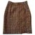 Skirt Yves Saint Laurent Multiple colors Polyester Wool  ref.155519