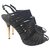 Louis Vuitton Marbella sandals Black Patent leather  ref.155521