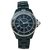 Reloj Chanel modelo "J12"Cerámica negra y acero.  ref.155537