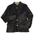 Loewe leather jacket Black Silk Lambskin  ref.155590