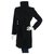 Filippa K Coats, Outerwear Black Viscose Acetate  ref.155698