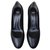 Fendi Heels Black Leather  ref.155700
