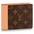 Mens wallet louis Vuitton Brown Leather  ref.155767