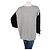 Autre Marque Camicetta FIVE A SEVEN Nera Grigia Cotone Rayon M Nero Grigio - vista 2