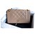 Sac Chanel Mademoiselle Vintage Medium Flap Bag Cuir Beige Doré  ref.155824