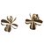 Chanel Earrings Golden Steel  ref.155931
